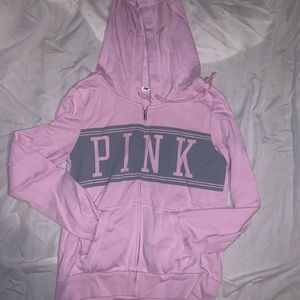 VS pink jacket